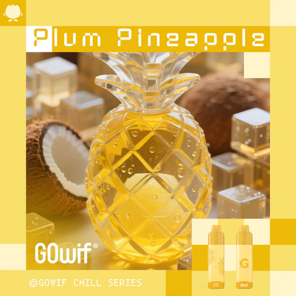 正品高维GOwif Chill极凉系列18000口双陶瓷芯涡轮大功率透明油仓电量
