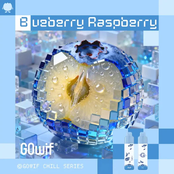 正品高维GOwif Chill极凉系列18000口双陶瓷芯涡轮大功率透明油仓电量