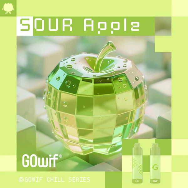 正品高维GOwif Chill极凉系列18000口双陶瓷芯涡轮大功率透明油仓电量